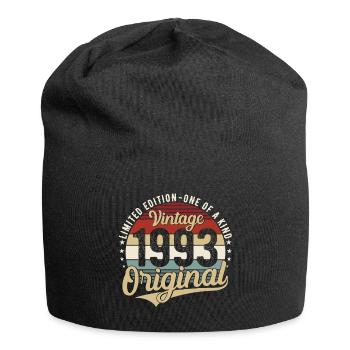 1993 Naissance vintage Anniversaire Rétro - Bonnet en jersey - noir - Devant