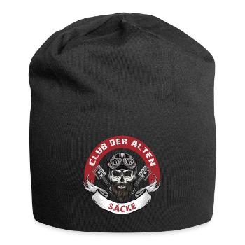 Motorrad Club der alten Säcke Skelett - Jersey-Beanie - Schwarz - Vorne