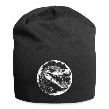 Alligator - Bonnet en jersey - noir - Devant