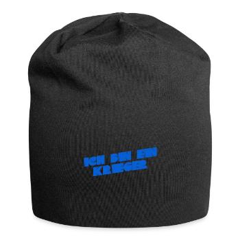 ich bin ein Krieger - Jersey-Beanie - Schwarz - Vorne