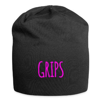ich bin schlau - Jersey-Beanie - Schwarz - Vorne