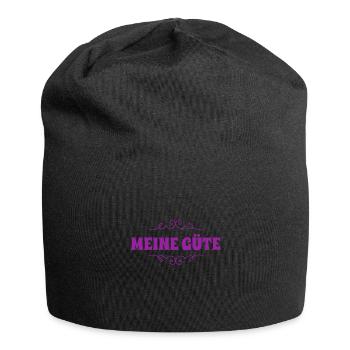 reg dich ab - Jersey-Beanie - Schwarz - Vorne
