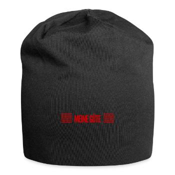Dein Ernst? - Jersey-Beanie - Schwarz - Vorne