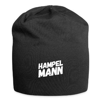 ich hampel rum man - Jersey-Beanie - Schwarz - Vorne