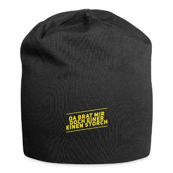 I'm totally surprised - Jersey Beanie - black - Front