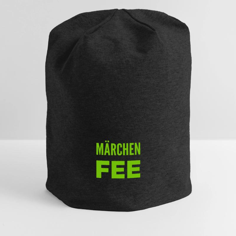 vor dir steht eine Märchenfee Jersey-Beanie