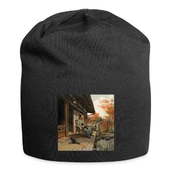 The calm between battles - Jersey Beanie - black - Front