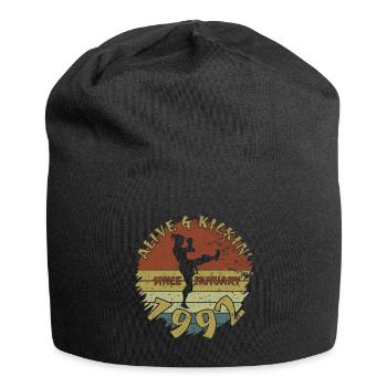 33. Birthday Alive and kickin since 01/1992 - Jersey Beanie - black - Front