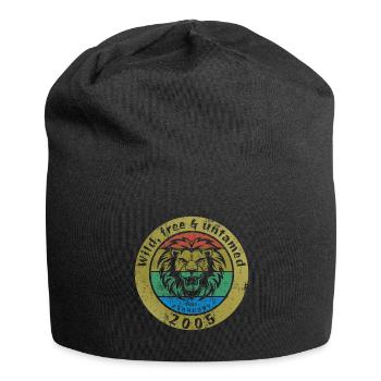 20. Geburtstag Wild, free & untamed since 02/2005 - Jersey Beanie - black - Front