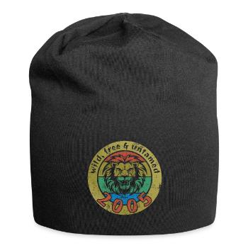 Wild, free & untamed since 2005 - Jersey Beanie - black - Front