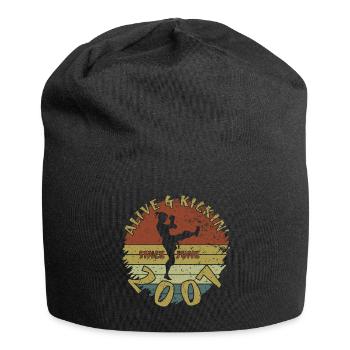 18. Geburtstag Vivant depuis 06/2007 - Bonnet en jersey - noir - Devant