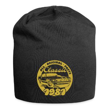 44. Geburtstag - Klassiker Musclecar 07/1981 - Jersey-Beanie - Schwarz - Vorne
