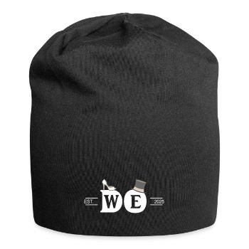 Polterabend 2025 Braut Bräutigam Heiraten Poltern - Jersey-Beanie - Schwarz - Vorne