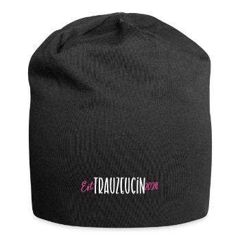 Trauzeugin 2024 Hochzeit JGA's Brautjungfer Heirat - Jersey-Beanie - Schwarz - Vorne