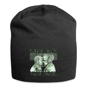 LOBOTOMY - Jersey Beanie - black - Front