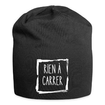 rien à carrer - Bonnet en jersey - noir - Devant