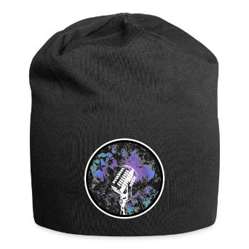 Micro - Jersey Beanie - black - Front