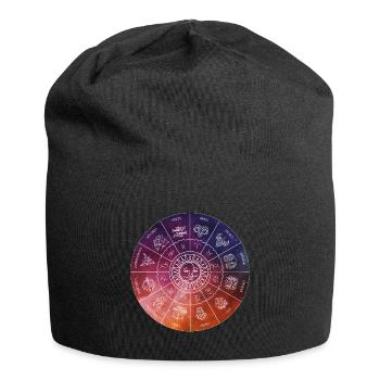 Zodiac illustration - Jersey Beanie - black - Front
