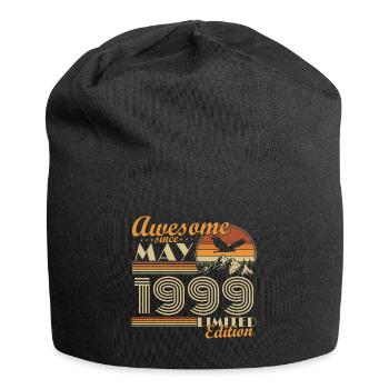 Mai 1999 Vintage né idée cadeau d’anniversaire - Bonnet en jersey - noir - Devant