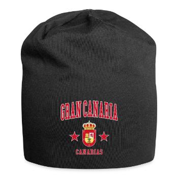 Gran Canaria - Jersey Beanie - black - Front