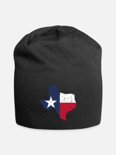Texas - Bonnet en jersey - noir