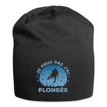I Can't I Have Diving - Diving Gift - Jersey Beanie - black - Front