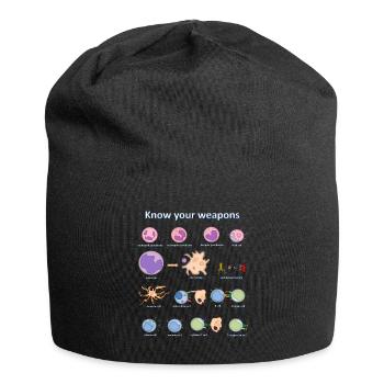 Immune system - Jersey-Beanie - Schwarz - Vorne