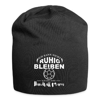 Handball Shirt-Ruhig bleiben - Jersey-Beanie - Schwarz - Vorne