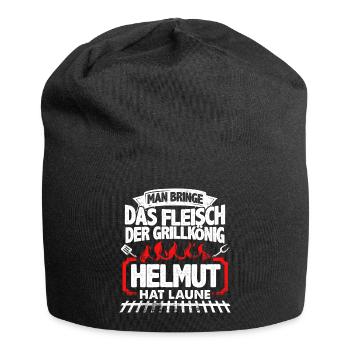 HELMUT - Grill - Jersey-Beanie - Schwarz - Vorne