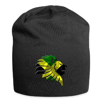 Jamaika - Jersey-Beanie - Schwarz - Vorne