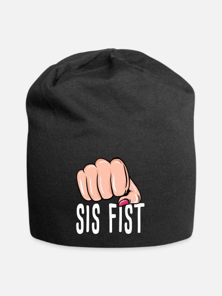 Faust - Schwester Faust - Box - Boxen - Jersey-Beanie - Schwarz