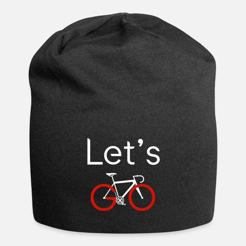 Let’s GO - Bonnet en jersey - noir