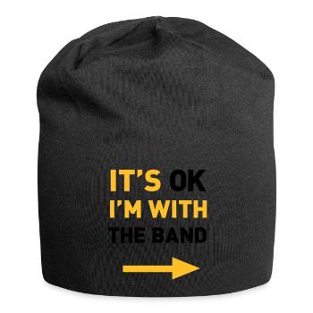 Im with the Band - Jersey Beanie - black - Front