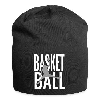 Basketball Basketball Basketball - Jersey-Beanie - Schwarz - Vorne