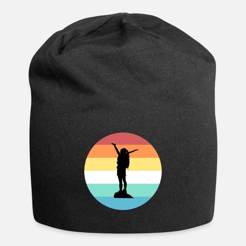 Reise - Jersey-Beanie - Schwarz