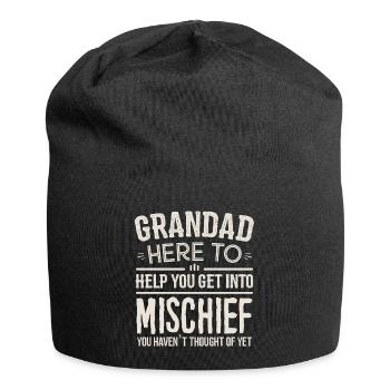 Opa hier, um Sie in Mischief T-Shirt zu bekommen - Jersey-Beanie - Schwarz - Vorne
