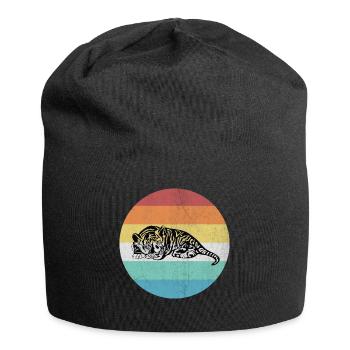 Tiger - Jersey-Beanie - Schwarz - Vorne