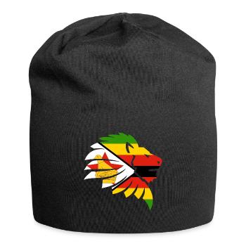 Zimbabwe drapeau Zimbabwe Harare Chewa cadeau - Bonnet en jersey - noir - Devant