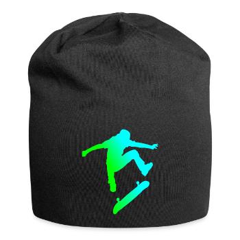 Skater - Jersey Beanie - black - Front