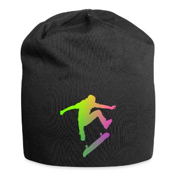 Skater - Jersey Beanie - black - Front