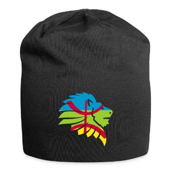 Drapeau Amazigh Berbère Maroc Algérie Cadeau - Bonnet en jersey - noir - Devant