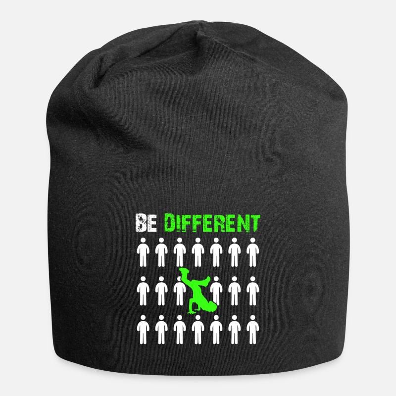 break dancing - Jersey Beanie - black