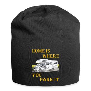 Home is where you park it 2 - Bonnet en jersey - noir - Devant