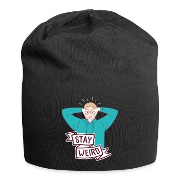 Stay Weird Sensibilisation autisme Différent TDAH - Bonnet en jersey - noir - Devant