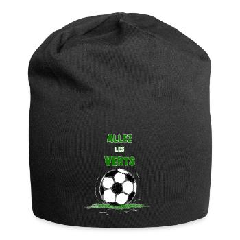 Allez les verts ! - Bonnet en jersey - noir - Devant