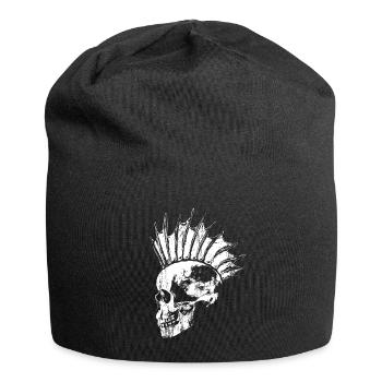 Poisson punk - Bonnet en jersey - noir - Devant