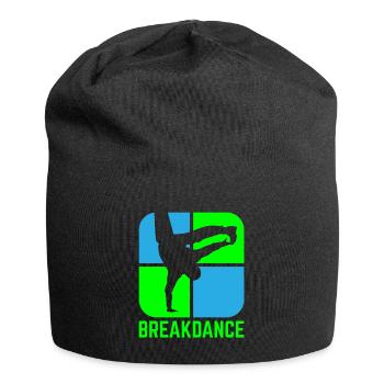Breakdance B-Boy Streetdance Design Hip Hop Dance - Jersey-Beanie - Schwarz - Vorne