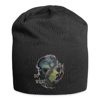 Jazz "so what" - Jersey-Beanie - Schwarz - Vorne