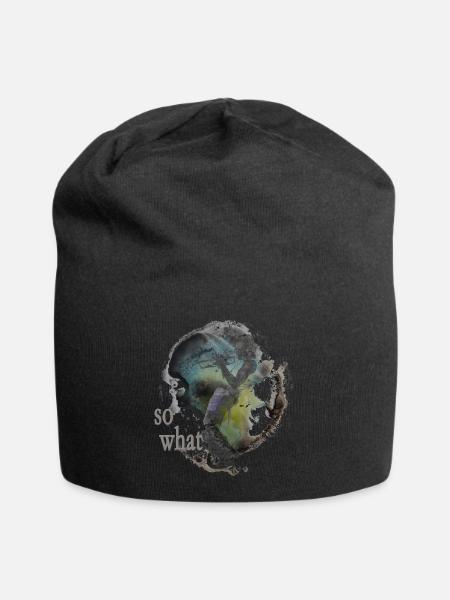 Jazz "so what" - Jersey-Beanie - Schwarz