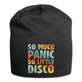 Tant de panique si peu de disco - Bonnet en jersey - noir - Devant